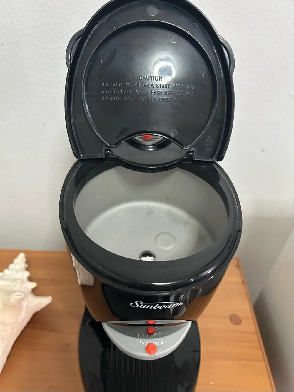 Sunbeam Black Hot Shot Single-Serve Coffee Maker